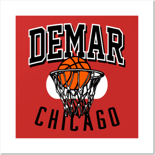 Demar Chicago Basketball Posters and Art